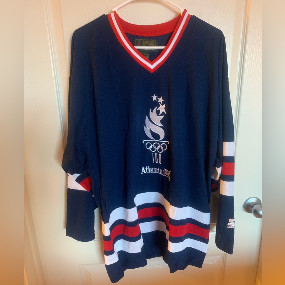 Vintage 1996 Atlanta Olympic Games Hockey Jersey